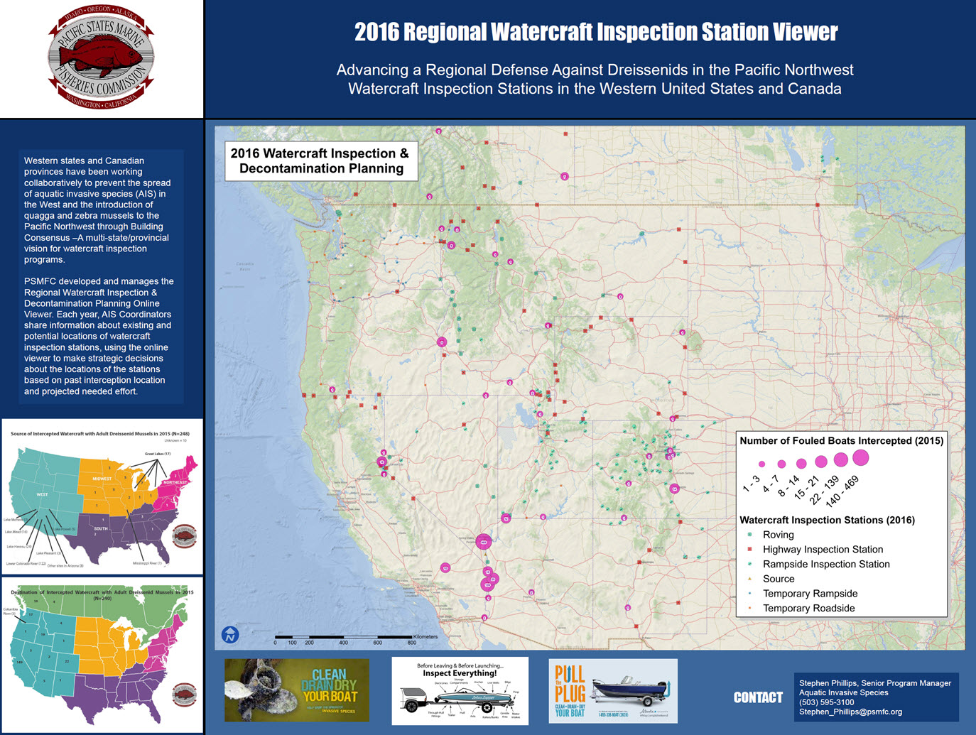 2016 Regional Watercraft Inspection and Decontamination Station Planning
